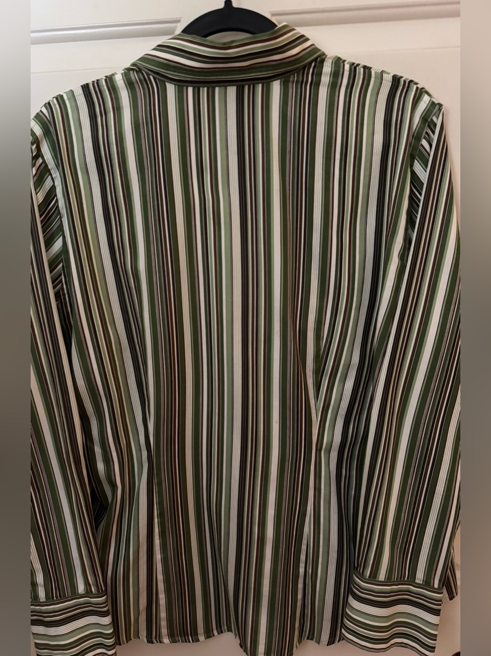 Jones New York Signature Shirt 100% Cotton Woman’s Shirt Size Large - Picture 9 of 12